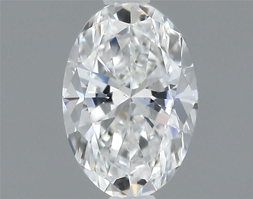 0.4 carat E-SI1 Natūralus Oval Deimantas (1)
