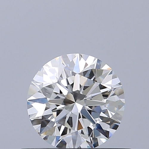 0.52 carat F-VVS1 Excellent cut Natūralus Round Deimantas (1)