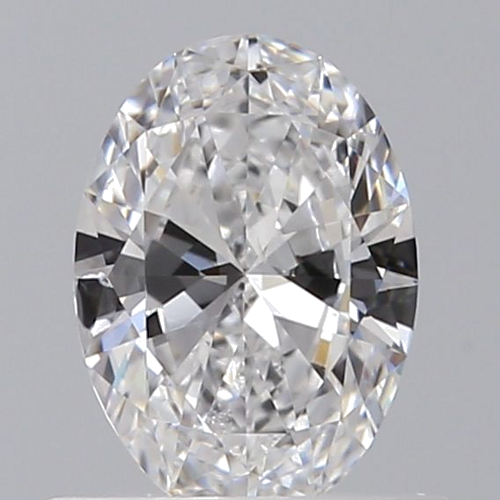 0.5 carat D-VS2 Natūralus Oval Deimantas (1)