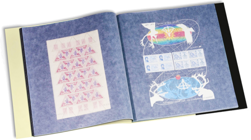 Album of postage stamps block (12 p.) (2)