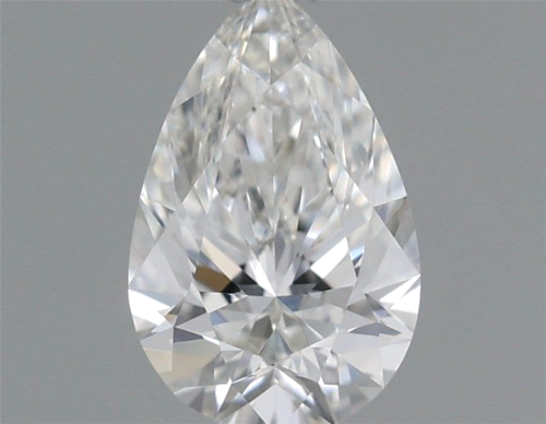 0.4 carat G-VS1 Natūralus Pear Deimantas (1)