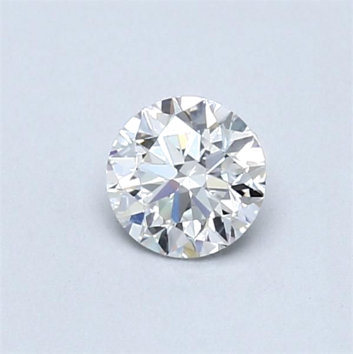 0.4 carat F-VVS1 Very Good cut Natūralus Round Deimantas (1)