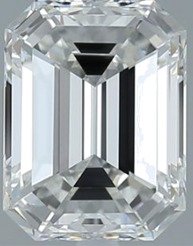 2.01 carat F-VS2 Natūralus Emerald Deimantas (1)