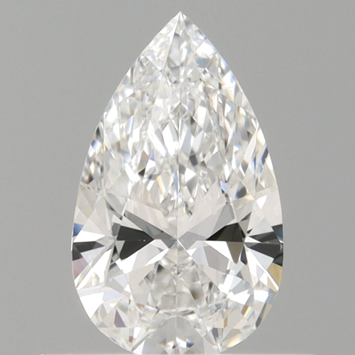 0.5 carat E-VS2 Natūralus Pear Deimantas (1)