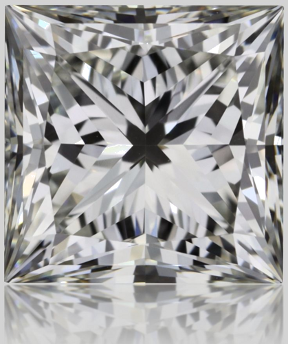 1.01 carat J-VVS2 Natūralus Princess Deimantas (1)