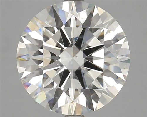 5.08 carat J-SI1 GD cut Natūralus Round Deimantas (1)
