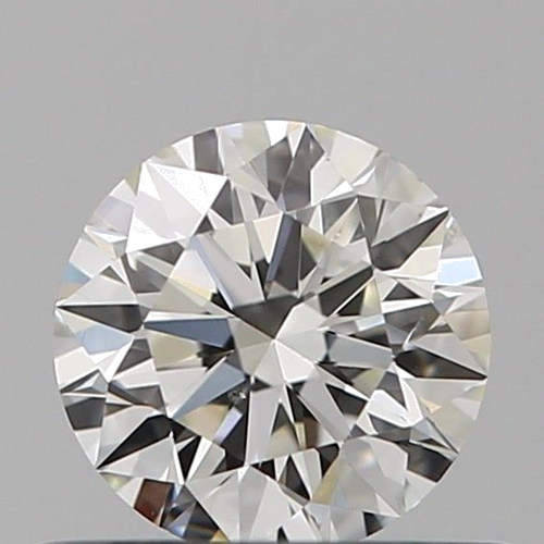 0.44 carat J-SI1 Excellent cut Natūralus Round Deimantas (1)