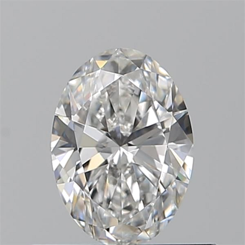 0.5 carat F-VVS1 Natūralus Oval Deimantas (1)