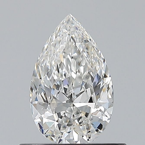 0.51 carat F-VS1 Natūralus Pear Deimantas (1)