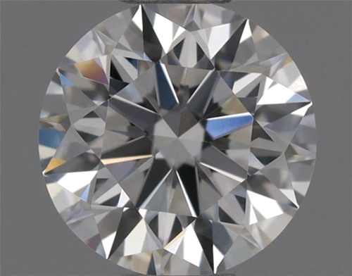 0.43 carat F-IF Excellent cut Natūralus Round Deimantas (1)
