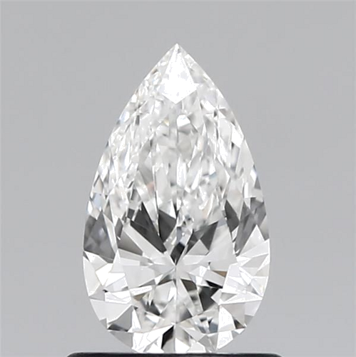 0.63 carat F-IF Natūralus Pear Deimantas (1)