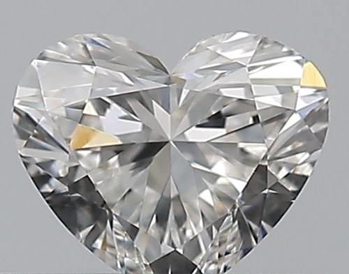 0.3 carat F-VVS1 Natūralus Heart Deimantas (1)