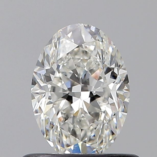 0.6 carat G-VS2 Natūralus Oval Deimantas (1)