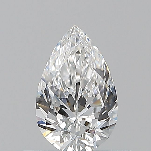 0.5 carat E-VS2 Natūralus Pear Deimantas (1)