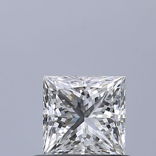 0.51 carat F-VVS1 Natūralus Princess Deimantas (1)