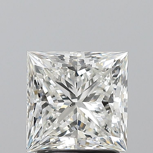 2.01 carat I-SI1 Natūralus Princess Deimantas (1)