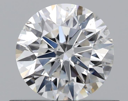 0.54 carat F-SI2 Excellent cut Natūralus Round Deimantas (1)