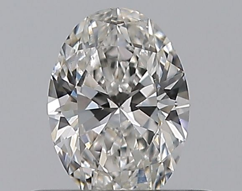 0.36 carat F-SI1 Natūralus Oval Deimantas (1)