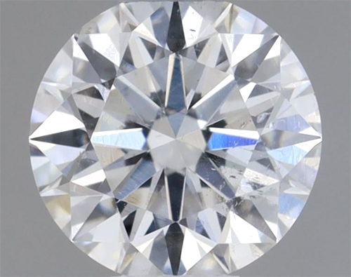 0.39 carat G-SI2 Excellent cut Natūralus Round Deimantas (1)