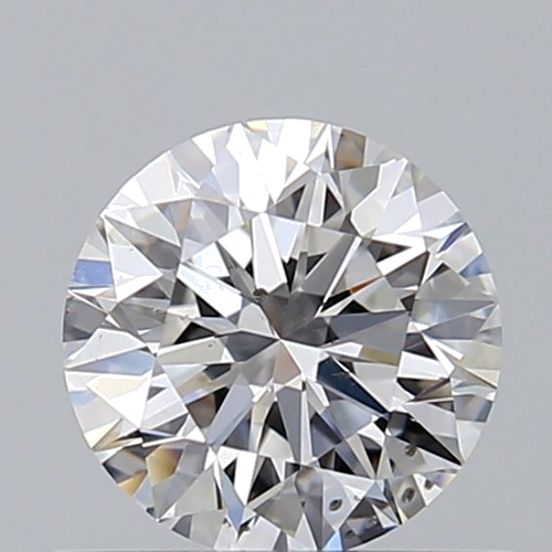 0.61 carat E-SI1 Excellent cut Natūralus Round Deimantas (1)
