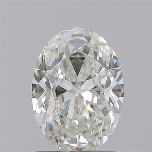 1.51 carat J-SI2 Natūralus Oval Deimantas (1)