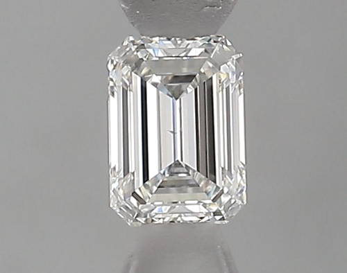 0.41 carat F-VS2 Natūralus Emerald Deimantas (1)