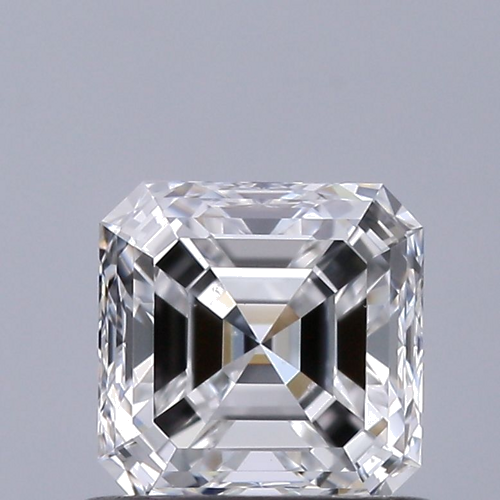 0.71 carat D-VS2 Natūralus Asscher Deimantas (1)