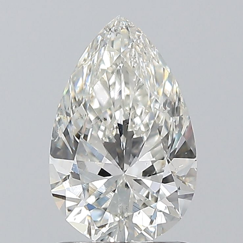 1.2 carat I-SI2 Natūralus Pear Deimantas (1)