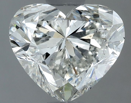 1.31 carat J-SI2 Natūralus Heart Deimantas (1)