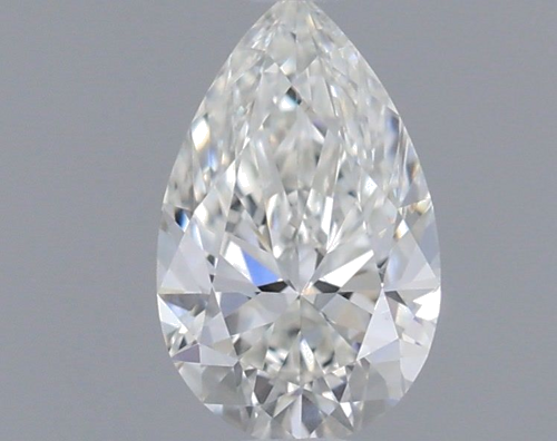 0.31 carat H-VVS1 Natūralus Pear Deimantas (1)