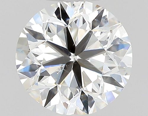 0.5 carat G-SI2 GD cut Natūralus Round Deimantas (1)