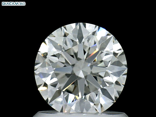 1.01 carat F-VVS1 Excellent cut Natūralus Round Deimantas (1)