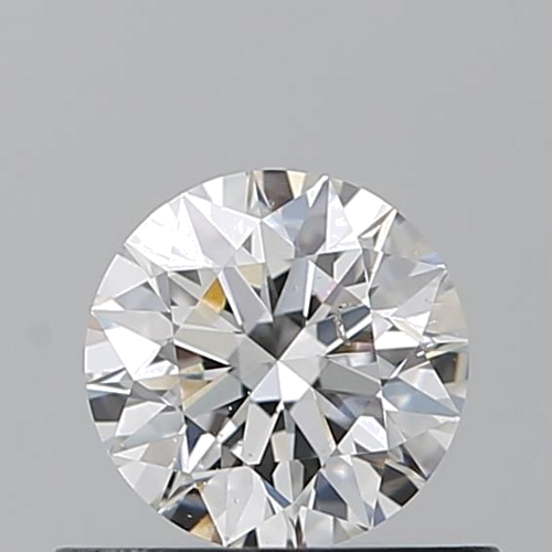 0.5 carat F-SI1 Excellent cut Natūralus Round Deimantas (1)