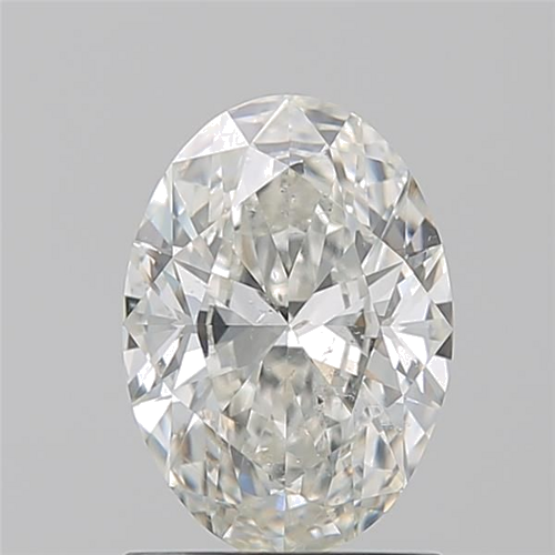 1.21 carat I-SI2 Natūralus Oval Deimantas (1)