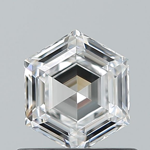 0.55 carat D-VVS2 Natūralus Hexagonal Deimantas (1)