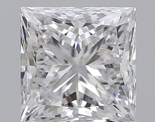 1.0 carat D-SI1 Natūralus Princess Deimantas (1)