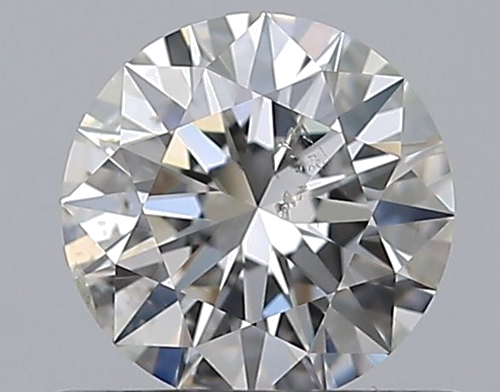 0.51 carat H-SI2 Excellent cut Natūralus Round Deimantas (1)