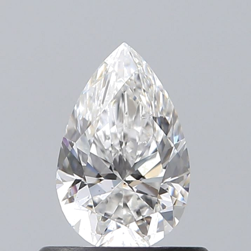 0.6 carat E-SI1 Natūralus Pear Deimantas (1)