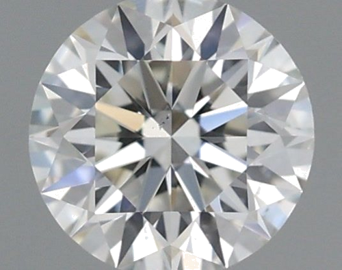 0.37 carat I-VS2 Excellent cut Natūralus Round Deimantas (1)