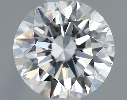 0.43 carat F-VVS2 Excellent cut Natūralus Round Deimantas (1)