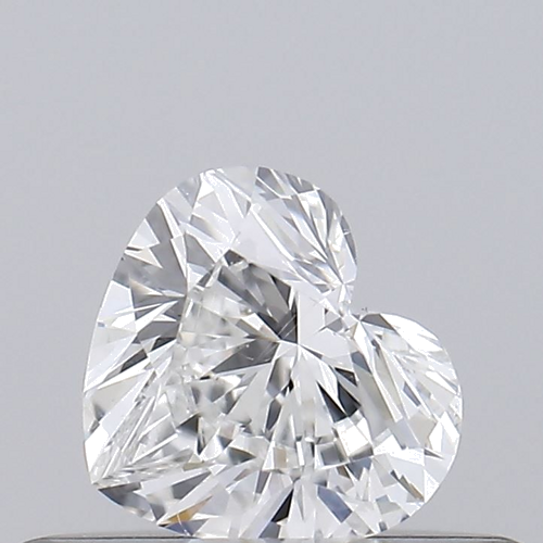 0.28 carat F-SI1 Natūralus Heart Deimantas (1)