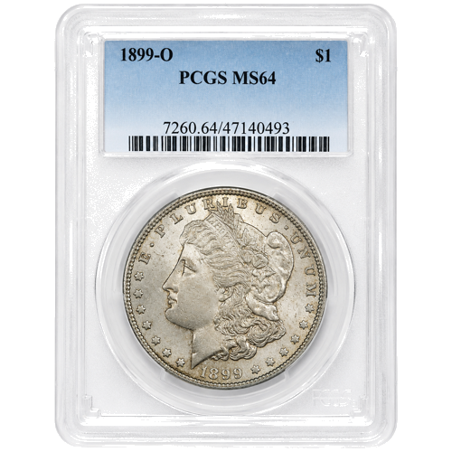 1 Dollar Morgan 1885 USA Silver Coin PCGS MS63 (1)