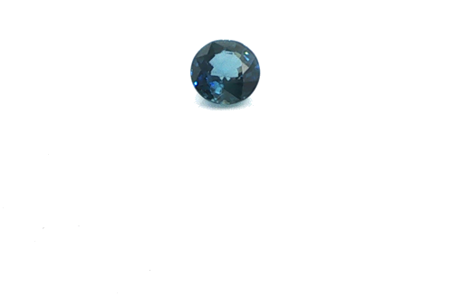 0.56 carat BLUE Round Safyras (1)