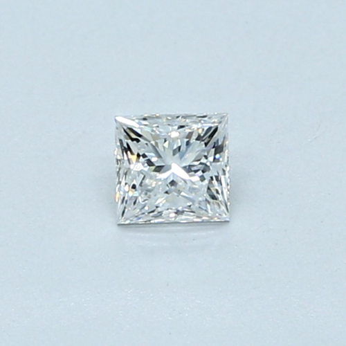 0.23 carat D-VVS2 Natūralus Princess Deimantas (1)
