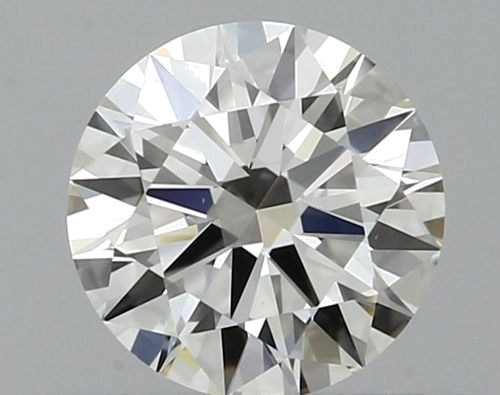0.37 carat G-IF Excellent cut Natūralus Round Deimantas (1)