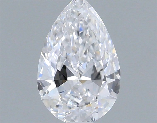 0.3 carat D-VVS2 Natūralus Pear Deimantas (1)