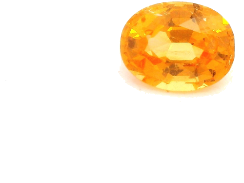 0.84 carat ORANGE Oval Garnet (1)