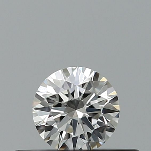 0.19 carat F-VVS1 Excellent cut Natūralus Round Deimantas (1)