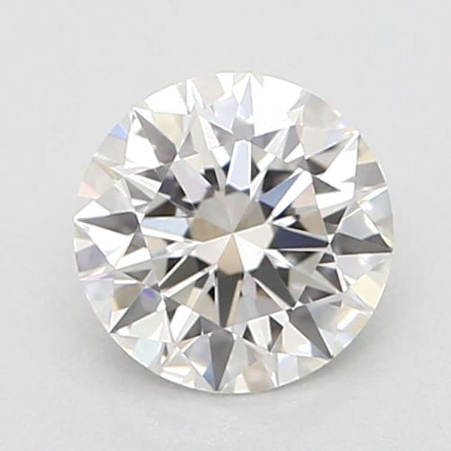 0.37 carat F-VVS1 Excellent cut Natūralus Round Deimantas (1)