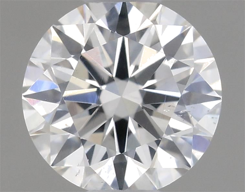 0.43 carat F-SI1 Excellent cut Natūralus Round Deimantas (1)